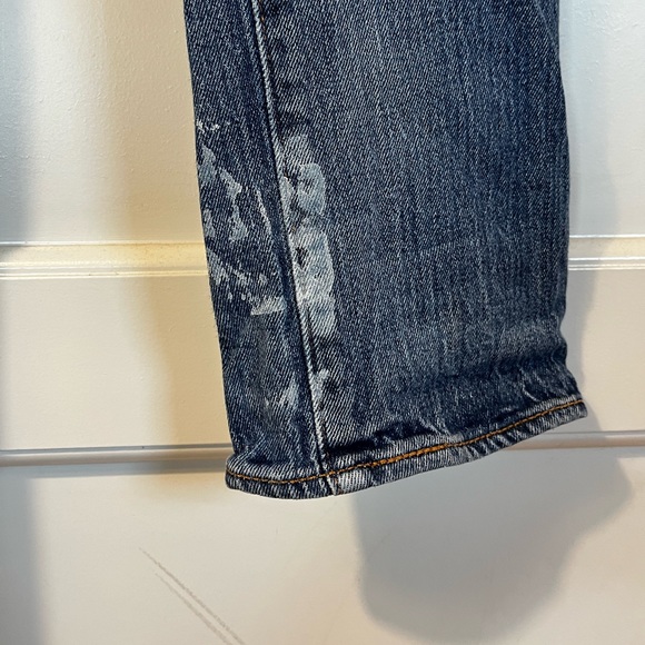 Levi 511 White Oak Cone Denim Jeans. 34” Inseam - Picture 9 of 10